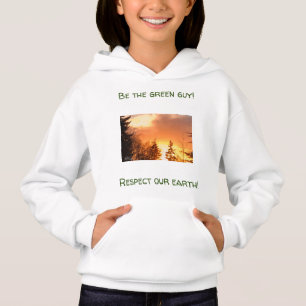 Uppslag Sunset Nature Sweatshirt for Girls T Shirt