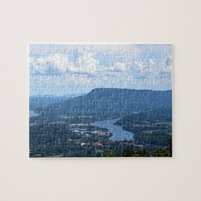 Uppslagsberg - Chattanooga, Tennessee - 8 x 10 Pussel (Horisontell)