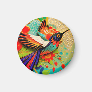 Uppslukad Kolibri Magnet