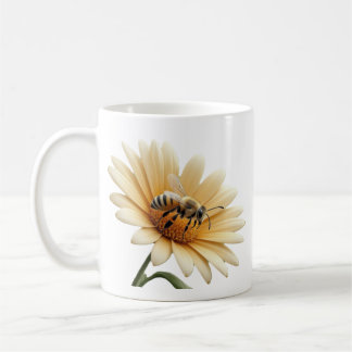 uppslukande bi kaffemugg