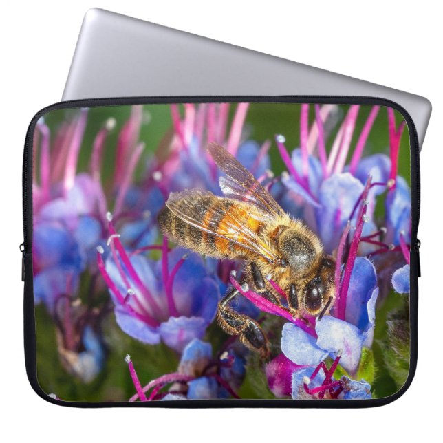 Uppslukande Bi Laptop Fodral (Framsidan)