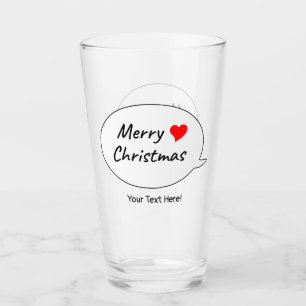 Uppslukande God Jul Glaskopp