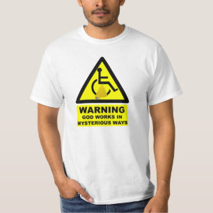 Uppsluppen ateist t-shirt