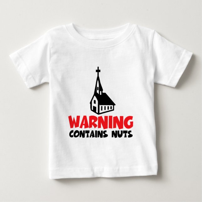 Uppsluppen ateist tee (Framsida)