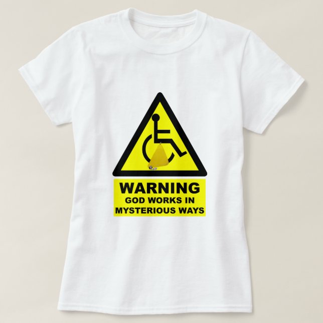 Uppsluppen ateist tee (Design framsida)