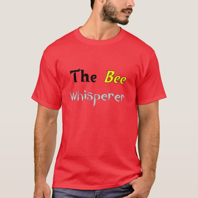 Uppsluppen bivårdareT-tröja "BeeFatheren ", Tee Shirt (Framsida)
