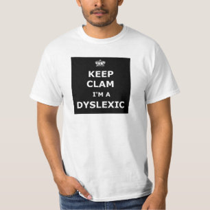 Uppsluppen dyslexic tröja