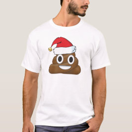 Uppsluppen julaftonPoop Emoji Tee Shirt