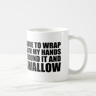 Uppsluppet kaffecitationstecken kaffemugg