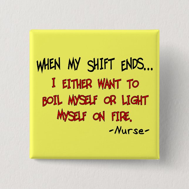 Uppsluppet sjuksköterskaord knapp (Framsida)