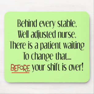 Uppsluppna sjuksköterskagåvor "bak varje stabil musmatta