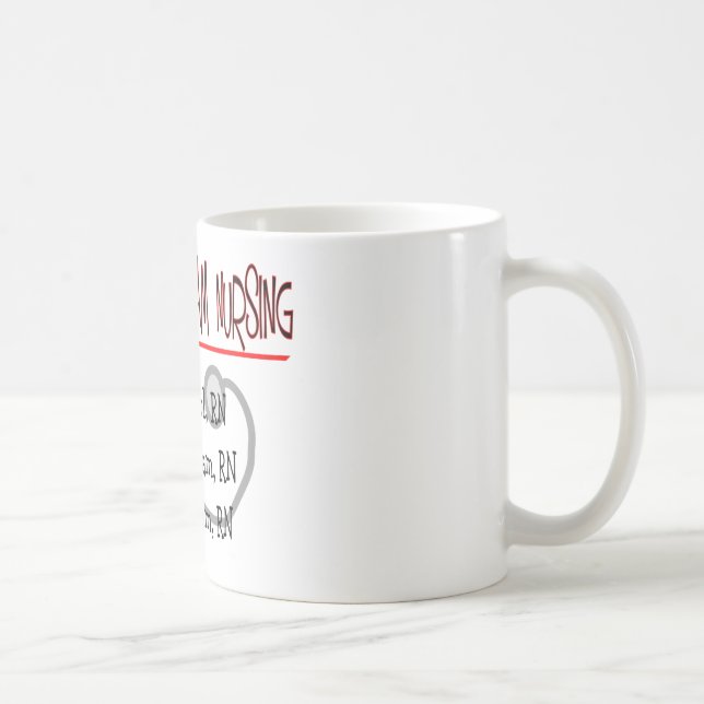 Uppsluppna sjuksköterskaT-tröja och gåvor Kaffemugg (Höger)