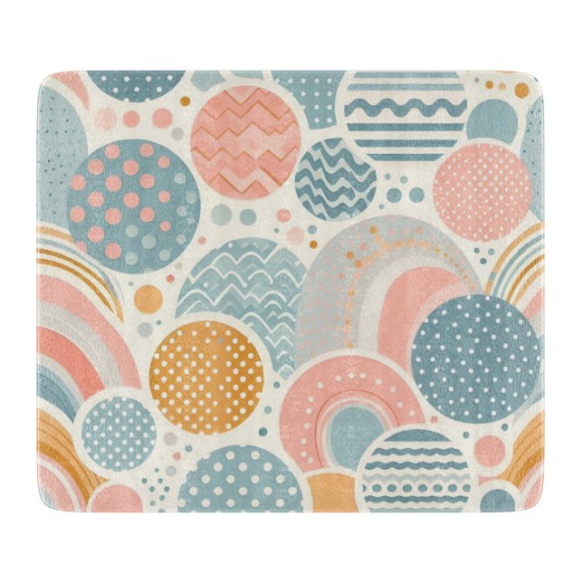 Uppspelad geometrisk dörr Mönster (Framsidan)