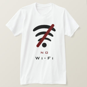 Uppspelad T-Shirt Offline - Inget Wi-Fi