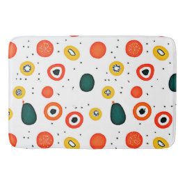 Uppspelande rotcirkel Mönster Badrumsmatta