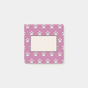 Uppspelande Tass Mönster efter IT-anteckningar Post-it Block