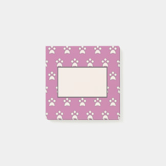 Uppspelande Tass Mönster efter IT-anteckningar Post-it Block