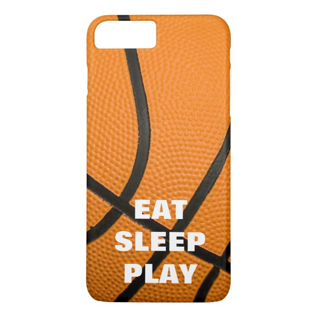 Uppspelning av eat-viloläge Basketball Motivering Case-Mate iPhone Skal (Baksida)