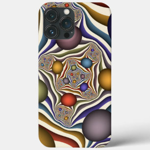 Uppspelning av färglös modern Abstrakt Fractal Art