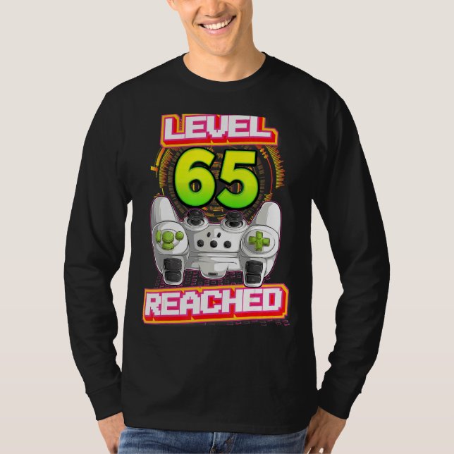 Uppspelning av HD-spel på 65e 65-nivå T Shirt (Framsida)