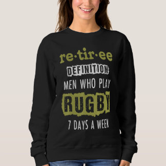 Uppspelning av manar Retiree Definition Play Rugby T Shirt