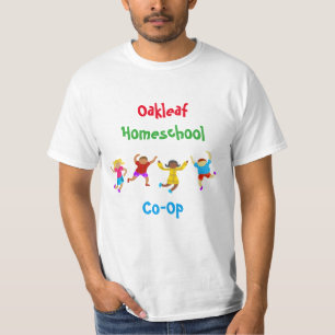 Uppspelning Barn Homeschool Co-Op Tee Shirt