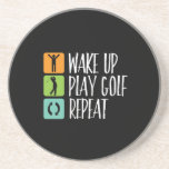 Uppspelning Golf Repeat Funny Golfer och Golfing Underlägg<br><div class="desc">Upprepa Golf-uppspelningen. Coola och rolig golfdesign för golfspelare, golftränare eller golf fläkt. Denna handelsvara i fantastisk är underbar för dem som njuter av golfbanor, kör golfvagn runt golfbanan, lägger ut och föraktar födseln. Perfekt för professionell golferer, golfgolv för roligt eller golfpaddor. Underbar julklapp och födelsedagspresent för alla som kärlek humor,...</div>