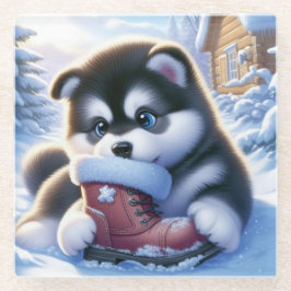 Uppspelning med en vinterstart som täcks av Snö