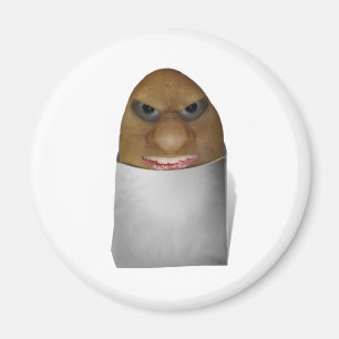 Uppspelning med potatis - potatisnäsen magnet