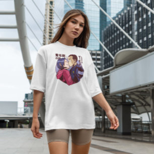 Uppspelningsbart animeringpar t shirt