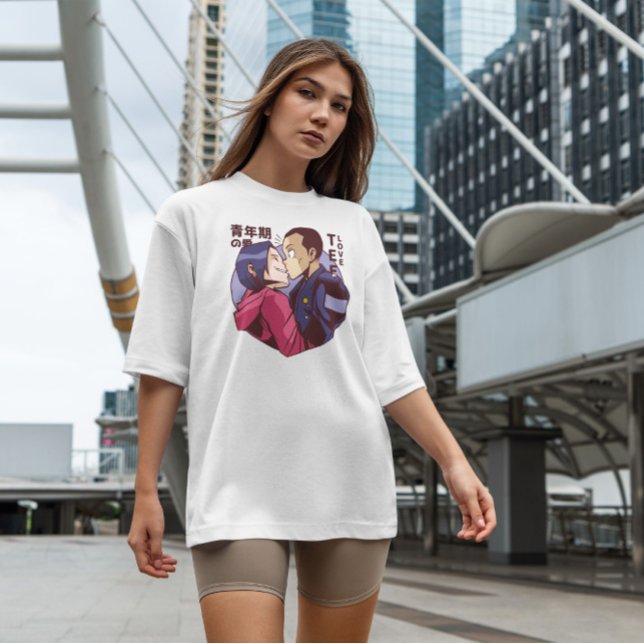 Uppspelningsbart animeringpar t shirt (Skapare uppladdad)