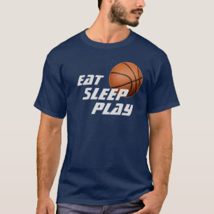 Uppspelningsbasket T-Shirt i viloläge