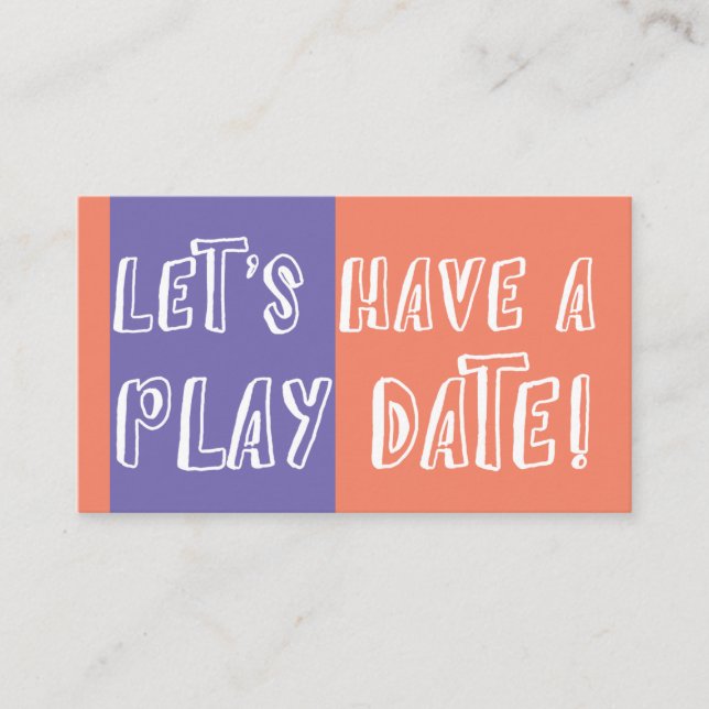 Uppspelningsdatum för blocket orange & Lila Färg (Framsida)