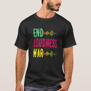 Uppspelningsfunktion för Krig Home Studio Recordin T Shirt