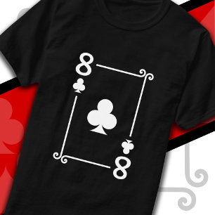 Uppspelningskort: 8 Klubbars kort åtta kort T Shirt