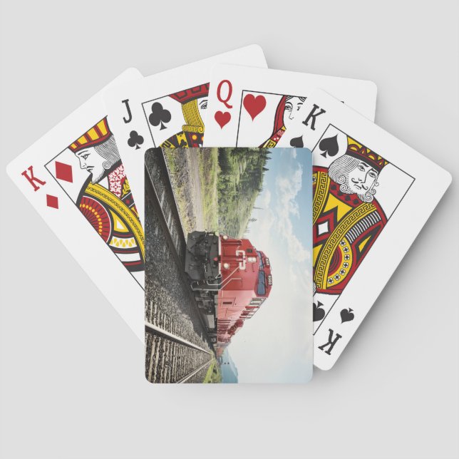 Uppspelningskort av textilvara casinokort (Baksidan)