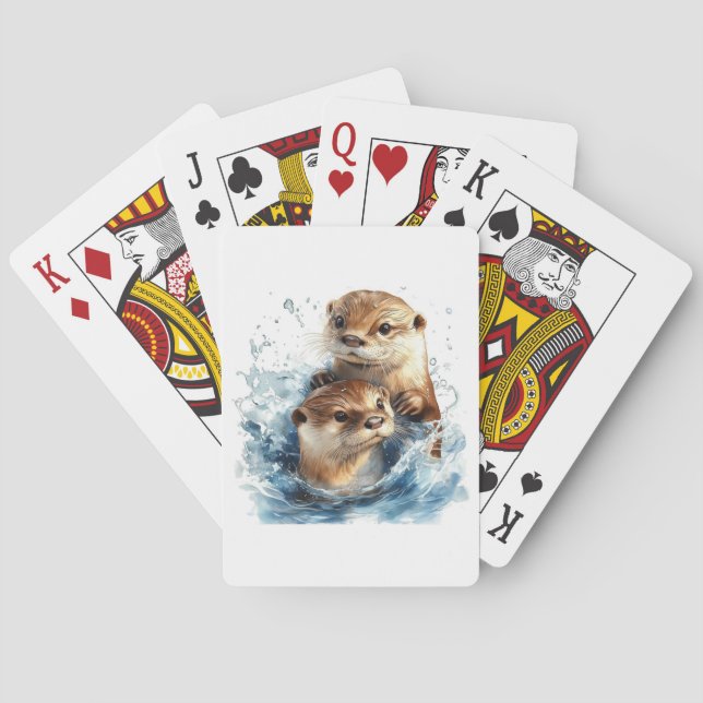 Uppspelningskort Casinokort (Baksidan)