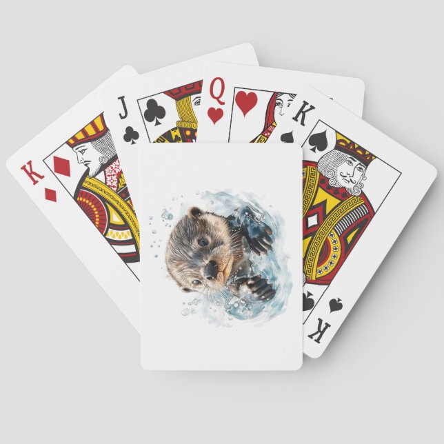 Uppspelningskort Casinokort (Baksidan)