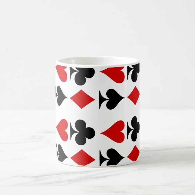 Uppspelningskort dekorerat Mugg (Center)