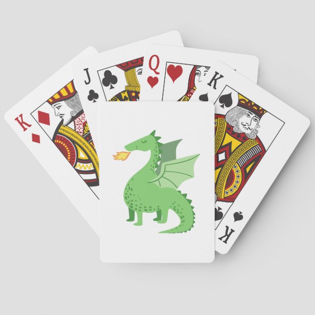 Uppspelningskort Dragon Casinokort (Baksidan)