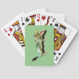 Uppspelningskort - Dragon vid Grönt Casinokort