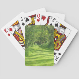 Uppspelningskort "Emerald Väg" Casinokort