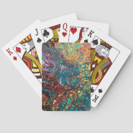 Uppspelningskort för abstrakt casinokort