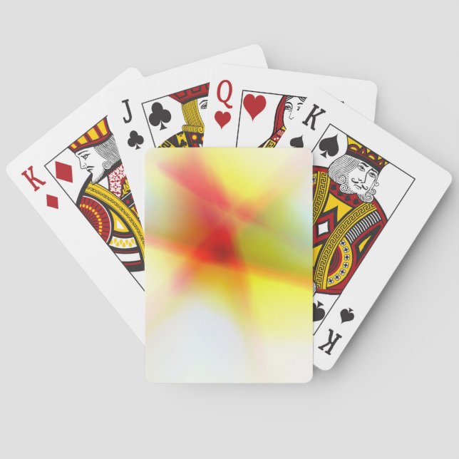 Uppspelningskort för abstrakt spel kort (Baksidan)