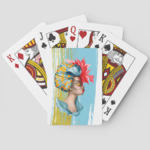 Uppspelningskort för afrikanska kvinnor