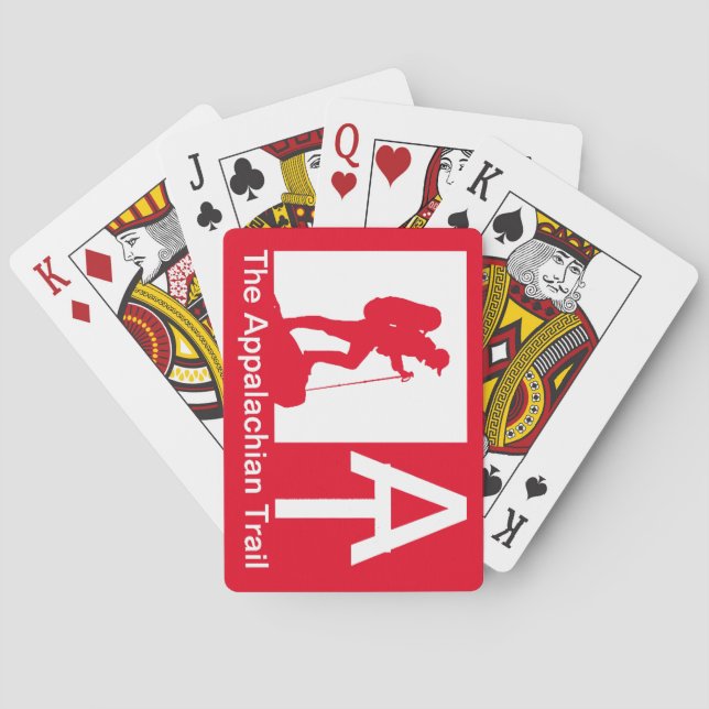 Uppspelningskort för Appalachian-tåget Casinokort (Baksidan)