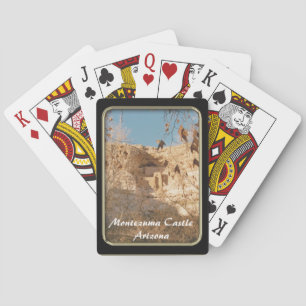 Uppspelningskort för Arizona Montezuma Castle Spel Kort