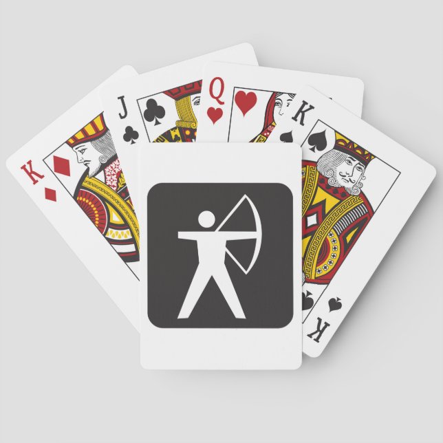 Uppspelningskort för arkitektoniska symboler casinokort (Baksidan)