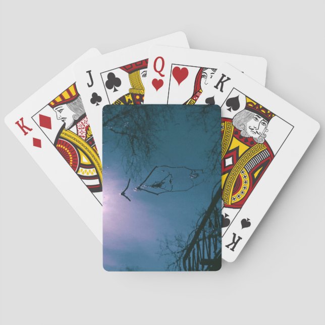 Uppspelningskort för återföring kortlek (Baksidan)