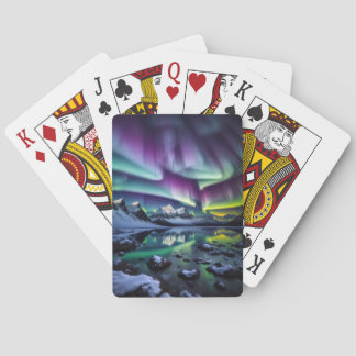 Uppspelningskort för aurora Borealis Casinokort